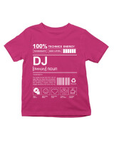 T-Shirt  - Dj - Color Thumbnail Φουξια