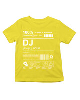 T-Shirt  - Dj - Color Thumbnail Κίτρινο