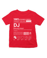 T-Shirt  - Dj - Color Thumbnail Κόκκινο