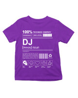 T-Shirt  - Dj - Color Thumbnail Σκούρο Μωβ