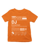 T-Shirt  - Dj - Color Thumbnail Πορτοκαλί