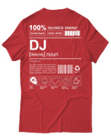 T-Shirt Αντρικό - Dj - Color Thumbnail Κόκκινο