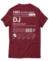 T-Shirt Αντρικό - Dj - Color Thumbnail Σκούρο Κόκκινο