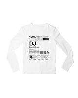 Μακρυμάνικο Μακό - Dj - Color Thumbnail 'Ασπρο