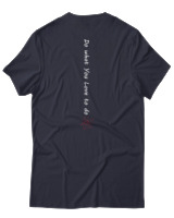 T-Shirt Unisex - Do What You Love - Color Thumbnail Σκούρο Μπλε