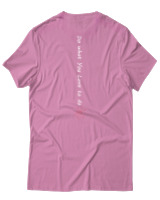 T-Shirt Unisex - Do What You Love - Color Thumbnail Ροζ