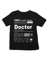 T-Shirt  - Doctor - Color Thumbnail Μαύρο