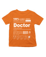 T-Shirt  - Doctor - Color Thumbnail Πορτοκαλί