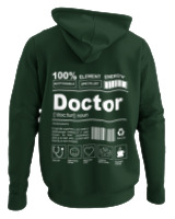 Φούτερ με κουκούλα - Doctor - Color Thumbnail Κυπαρισσί