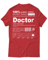 T-Shirt Unisex - Doctor - Color Thumbnail Κόκκινο