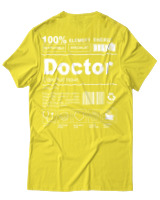 T-Shirt Unisex - Doctor - Color Thumbnail Κίτρινο