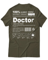 T-Shirt Unisex - Doctor - Color Thumbnail Χακί