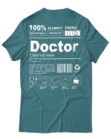 T-Shirt Unisex - Doctor - Color Thumbnail Μπλε Πράσινο
