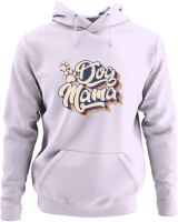 Φούτερ με κουκούλα - Dog Mama Retro - Color Thumbnail Lilac