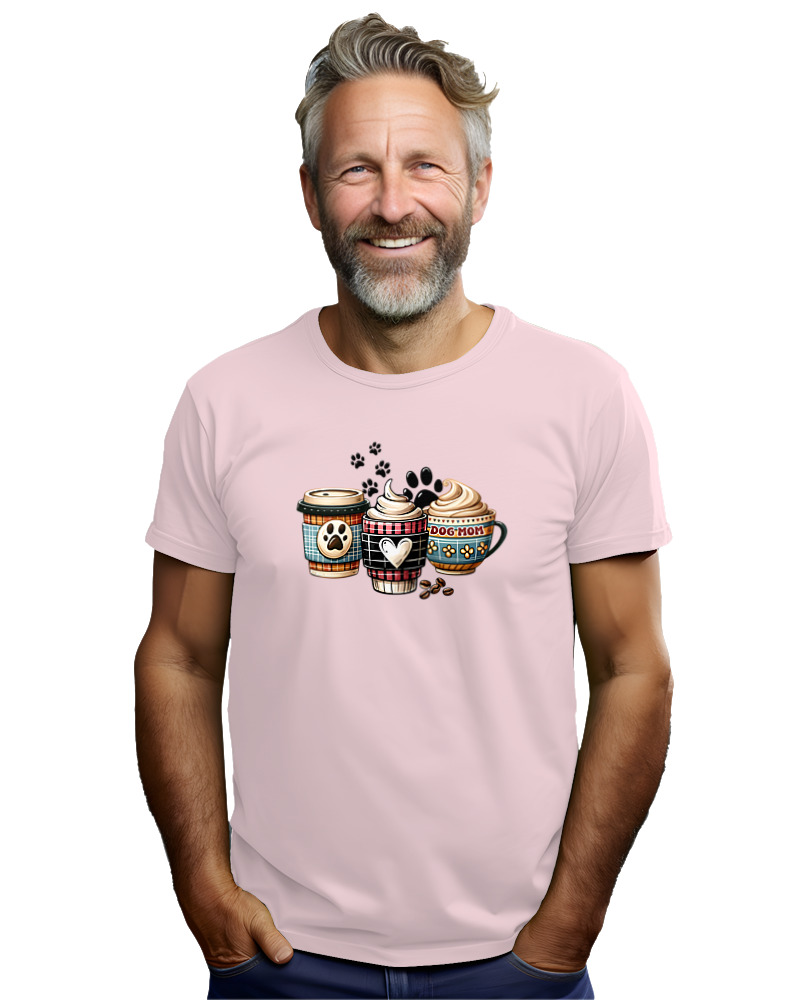 T-Shirt Unisex - Dog Mom Coffee Club - Image 2