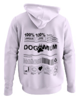 Φούτερ με κουκούλα - Dog Mum - Color Thumbnail Λιλά