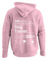 Φούτερ με κουκούλα - Dog Trainer - Color Thumbnail Pink