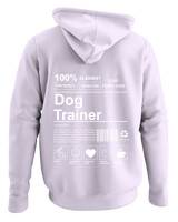 Φούτερ με κουκούλα - Dog Trainer - Color Thumbnail Λιλά