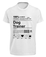T-Shirt Fit - Dog Trainer - Color Thumbnail 'Ασπρο