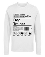 Μακρυμάνικο Μακό - Dog Trainer - Color Thumbnail 'Ασπρο