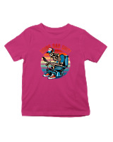 T-Shirt  Παιδικό - Doing Dad Shit - Color Thumbnail Φουξια
