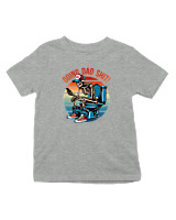 T-Shirt  Παιδικό - Doing Dad Shit - Color Thumbnail Γκρι Μελανζέ