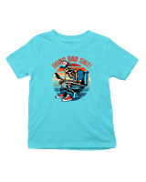 T-Shirt  Παιδικό - Doing Dad Shit - Color Thumbnail Οινοπνευματί