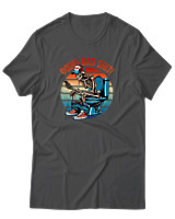 T-Shirt  Γυναικείο - Doing Dad Shit - Color Thumbnail Ανθρακί
