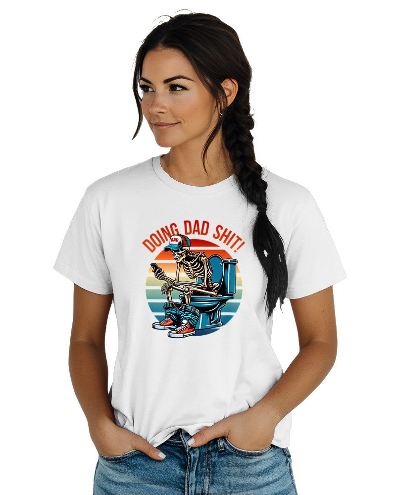 T-Shirt  Γυναικείο - Doing Dad Shit - Image 1