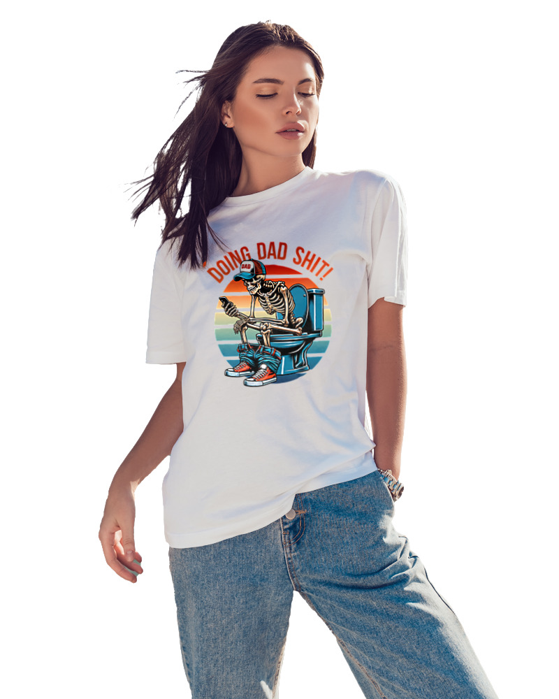 T-Shirt  Γυναικείο - Doing Dad Shit - Image 2
