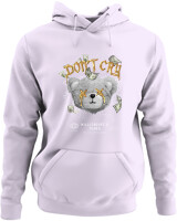 Φούτερ με κουκούλα - Don't Cry - Color Thumbnail Lilac
