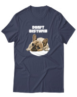 T-Shirt Αντρικό - Don't Disturb - Color Thumbnail Μπλε Γκρι