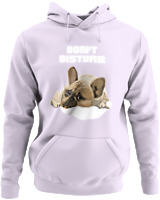 Φούτερ με κουκούλα - Don't Disturb - Color Thumbnail Lilac