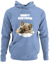 Φούτερ με κουκούλα - Don't Disturb - Color Thumbnail Blue Carolina