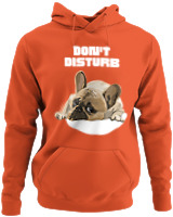 Φούτερ με κουκούλα - Don't Disturb - Color Thumbnail Orange