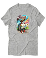 T-Shirt Αντρικό - Dont Follow Me Im Lost Too - Color Thumbnail Γκρι Μελανζέ