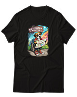 T-Shirt Αντρικό - Dont Follow Me Im Lost Too - Color Thumbnail Μαύρο