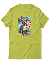 T-Shirt Αντρικό - Dont Follow Me Im Lost Too - Color Thumbnail Λαχανί