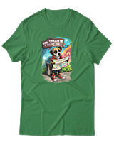 T-Shirt Αντρικό - Dont Follow Me Im Lost Too - Color Thumbnail Πράσινο