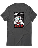T-Shirt Αντρικό - Dont Forget To Smile - Color Thumbnail Ανθρακί