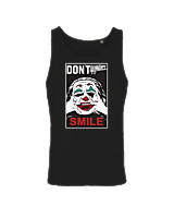 Αμάνικο Μπλουζάκι Αντρικό - Dont Forget To Smile - Color Thumbnail Μαύρο