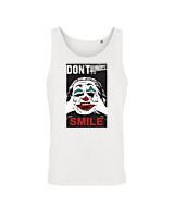 Αμάνικο Μπλουζάκι Αντρικό - Dont Forget To Smile - Color Thumbnail 'Ασπρο