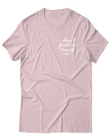 T-Shirt Unisex - Dont Fucking Touch Me - Color Thumbnail Απαλό Ροζ