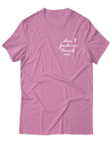 T-Shirt Unisex - Dont Fucking Touch Me - Color Thumbnail Ροζ