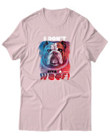 T-Shirt Αντρικό - Don't Give A Woof - Color Thumbnail Απαλό Ροζ