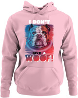 Φούτερ με κουκούλα - Don't Give A Woof - Color Thumbnail Pink