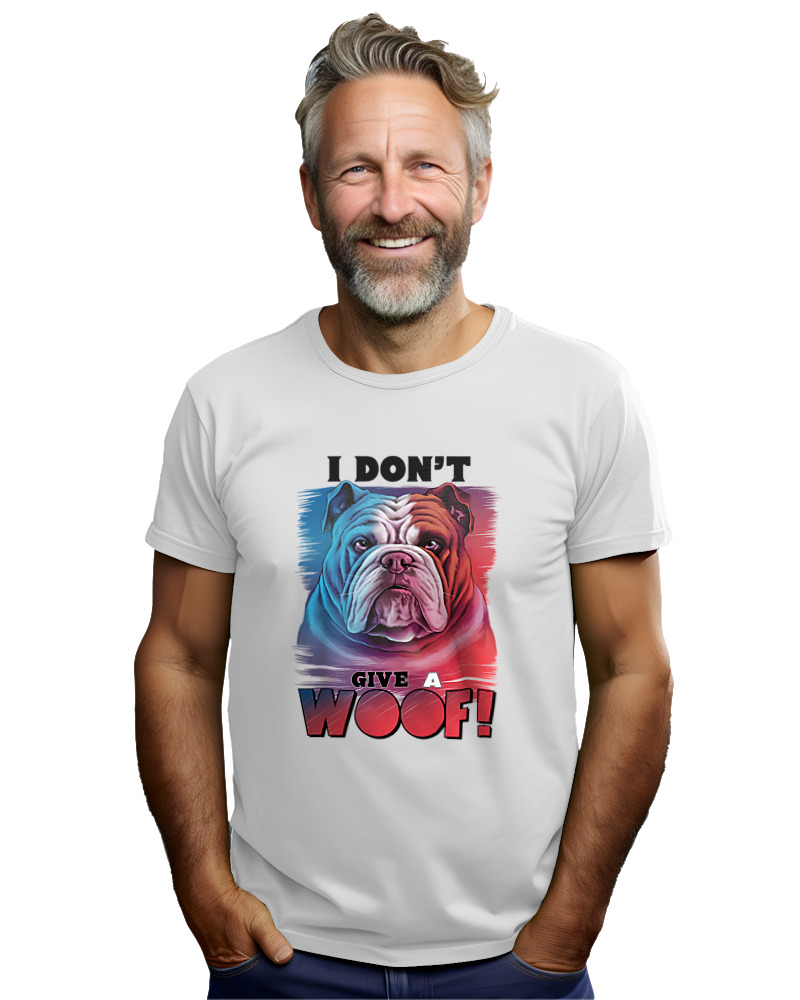 T-Shirt Αντρικό - Don't Give A Woof - Image 2