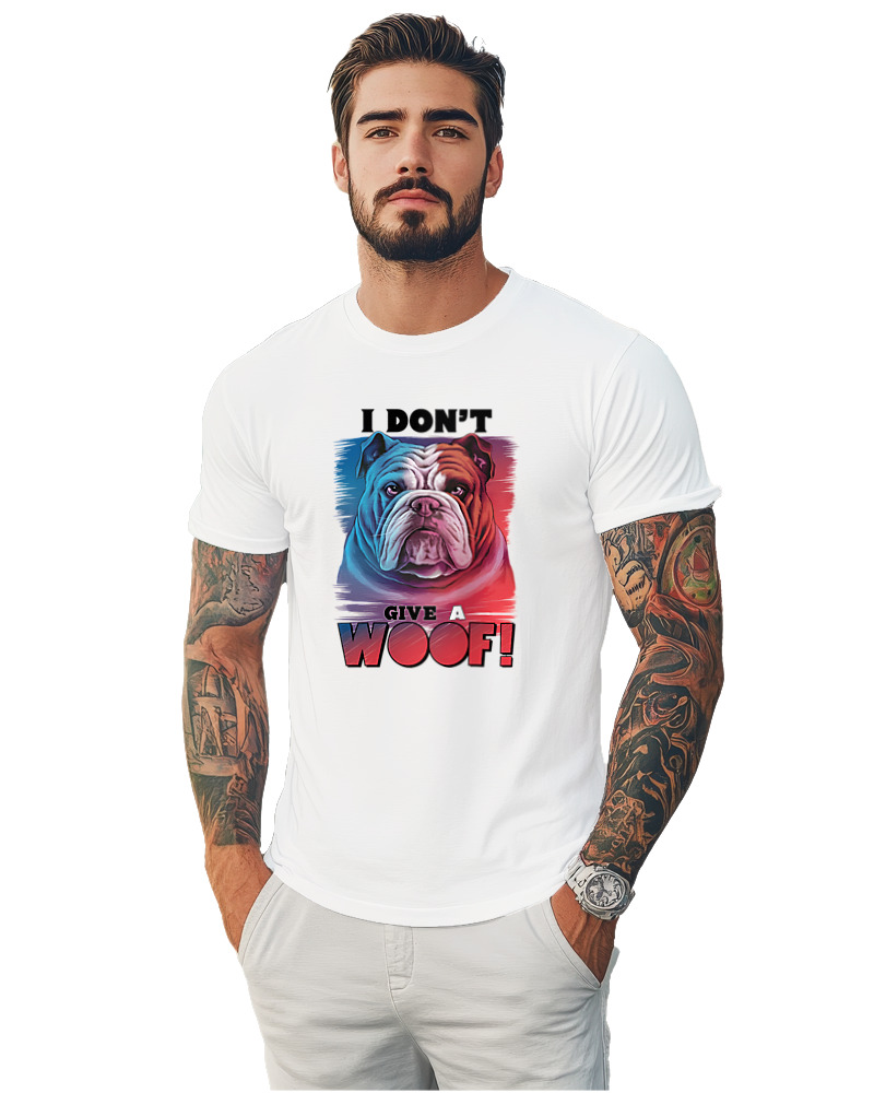 T-Shirt Αντρικό - Don't Give A Woof - Image 1