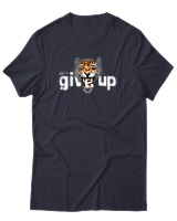 T-Shirt Αντρικό - Dont Give Up - Color Thumbnail Σκούρο Μπλε