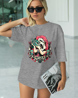 T-Shirt Classic - Dont Hang Up - Color Thumbnail GREY MELANZE